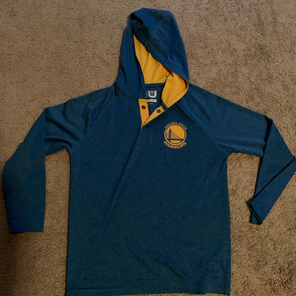 Boys Golden State Warriors Light weight hoodie